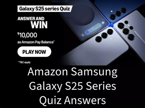 Amazon Samsung Galaxy M Series Quiz Answers Win ₹1000 .